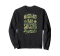 Husband Dad Soccer Legend Soccer Sweatshirt - Streetwear Style for Adults
