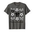 Coquette Bow Soccer Mom Life Game Day T-Shirt - Aesthetic Graphic Unisex