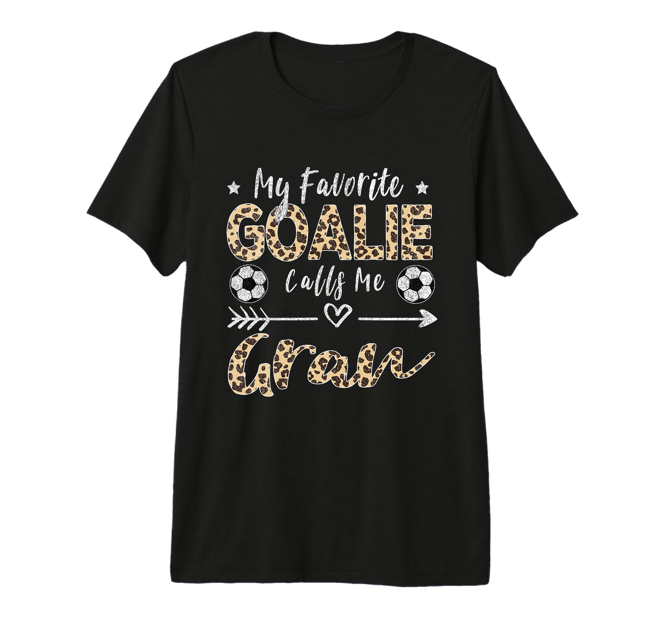 My Favorite Goalie Calls Me Gran T-Shirt - Unique Graphic for Adults