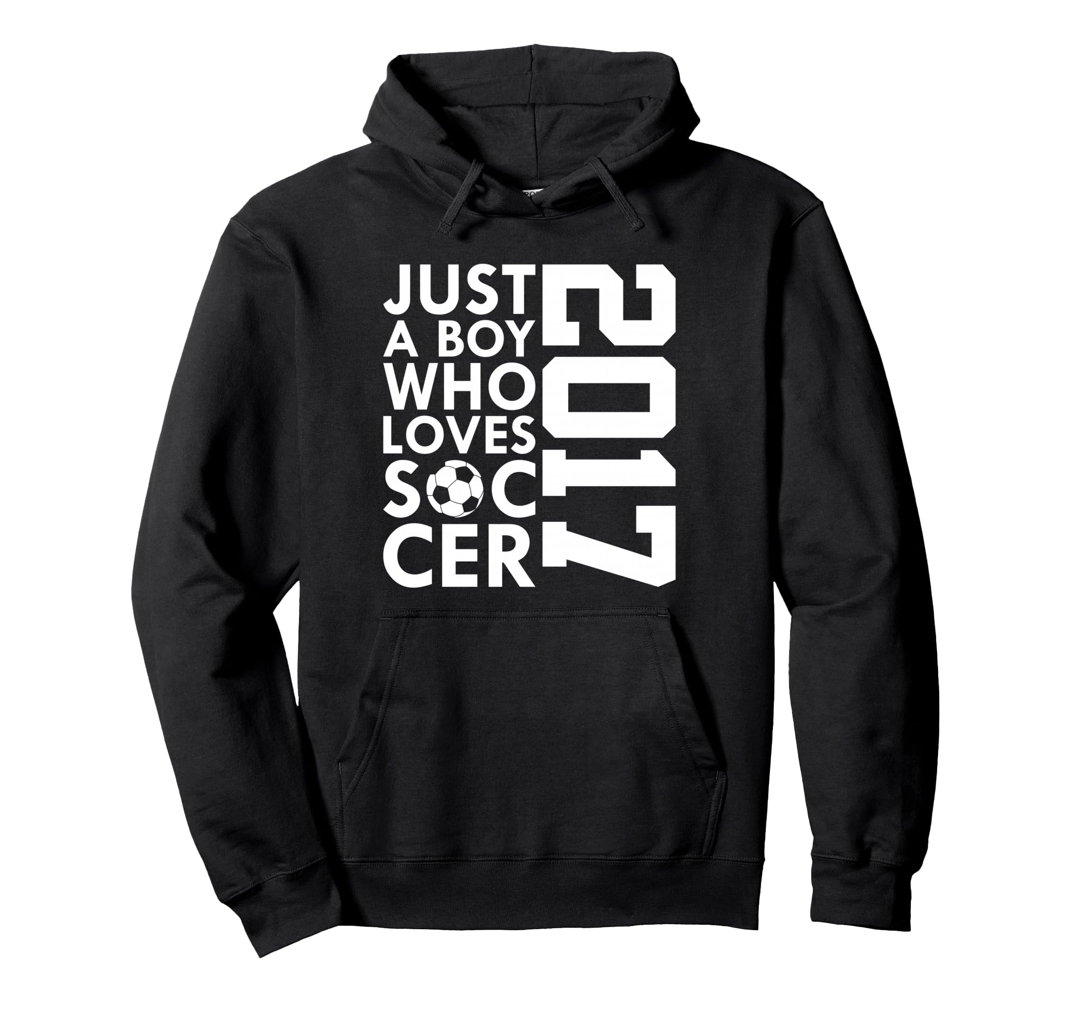 2017 Just Who Loves Soccer 9Th Birthday Hoodie - Unique Graphic Men Women