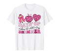 100 Days School Teachers Coquette Bow T-Shirt - Novelty Apparel for Adults