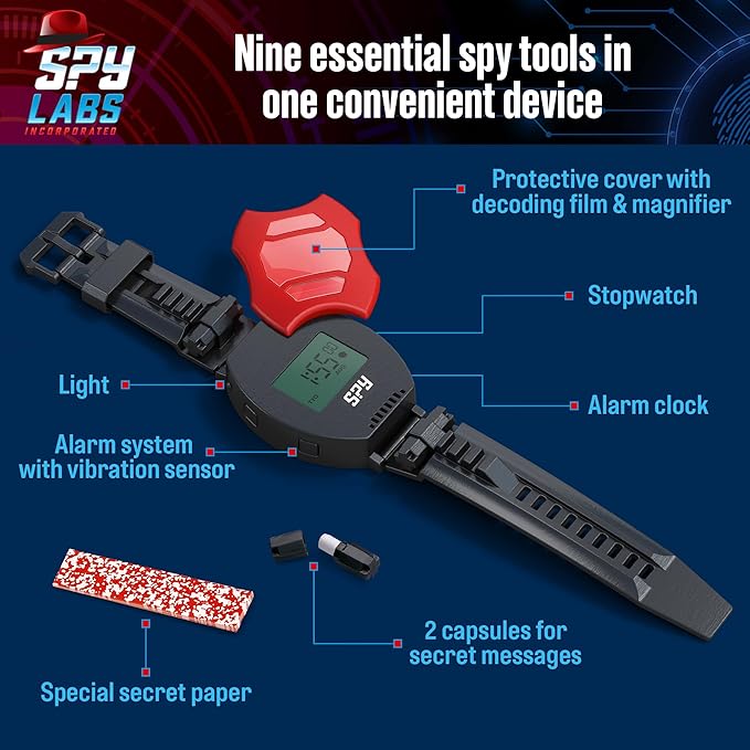 Spy Labs: 9-in-1 Spy Watch