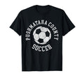 Pushmataha County Soccer Distressed 90S T-Shirt - Novelty Apparel Men Women