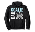 Ice Hockey Goalie Dad Ice Hockey Hoodie - Custom Art Print Men Women
