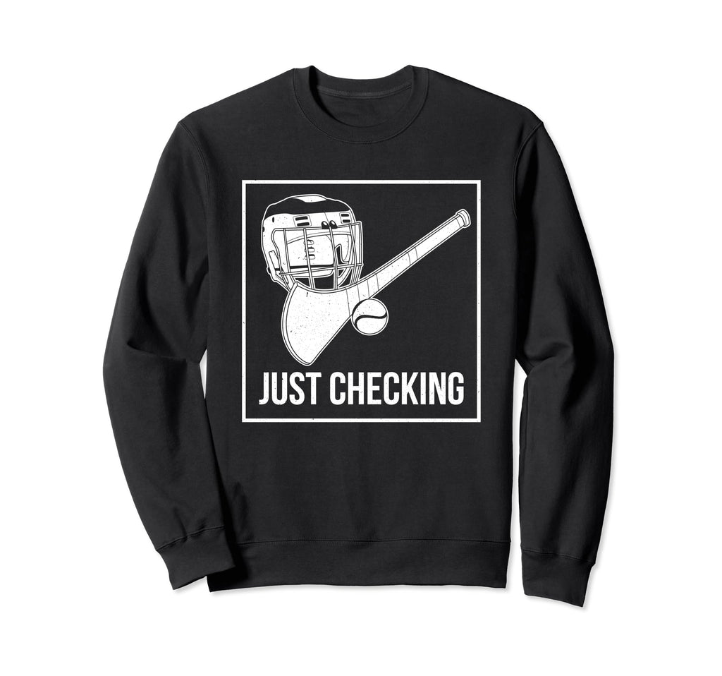 Hurling Helmet Athletic Goalkeeper Sweatshirt - Trendy Graphic Men Women