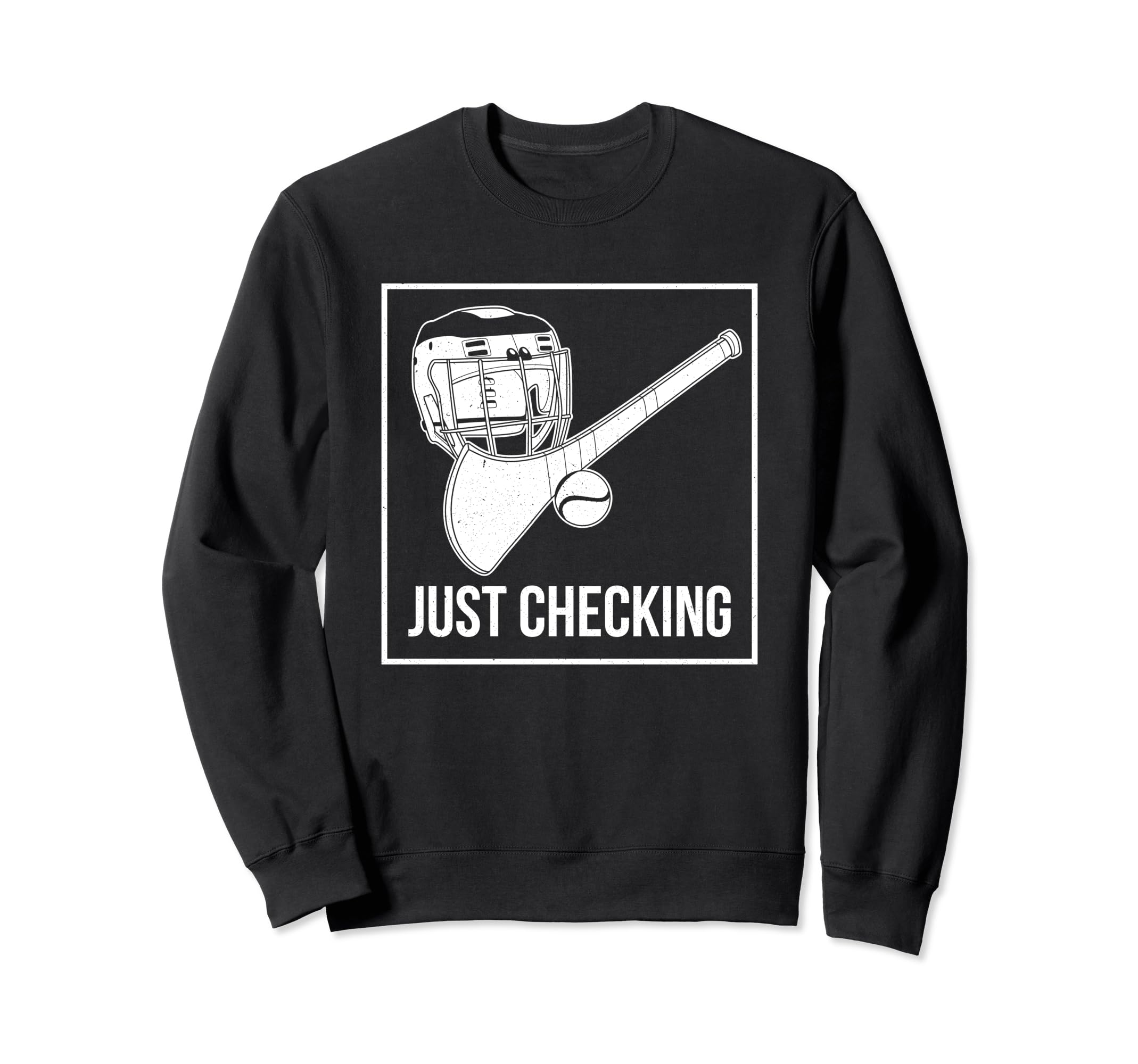 Hurling Helmet Athletic Goalkeeper Sweatshirt - Trendy Graphic Men Women