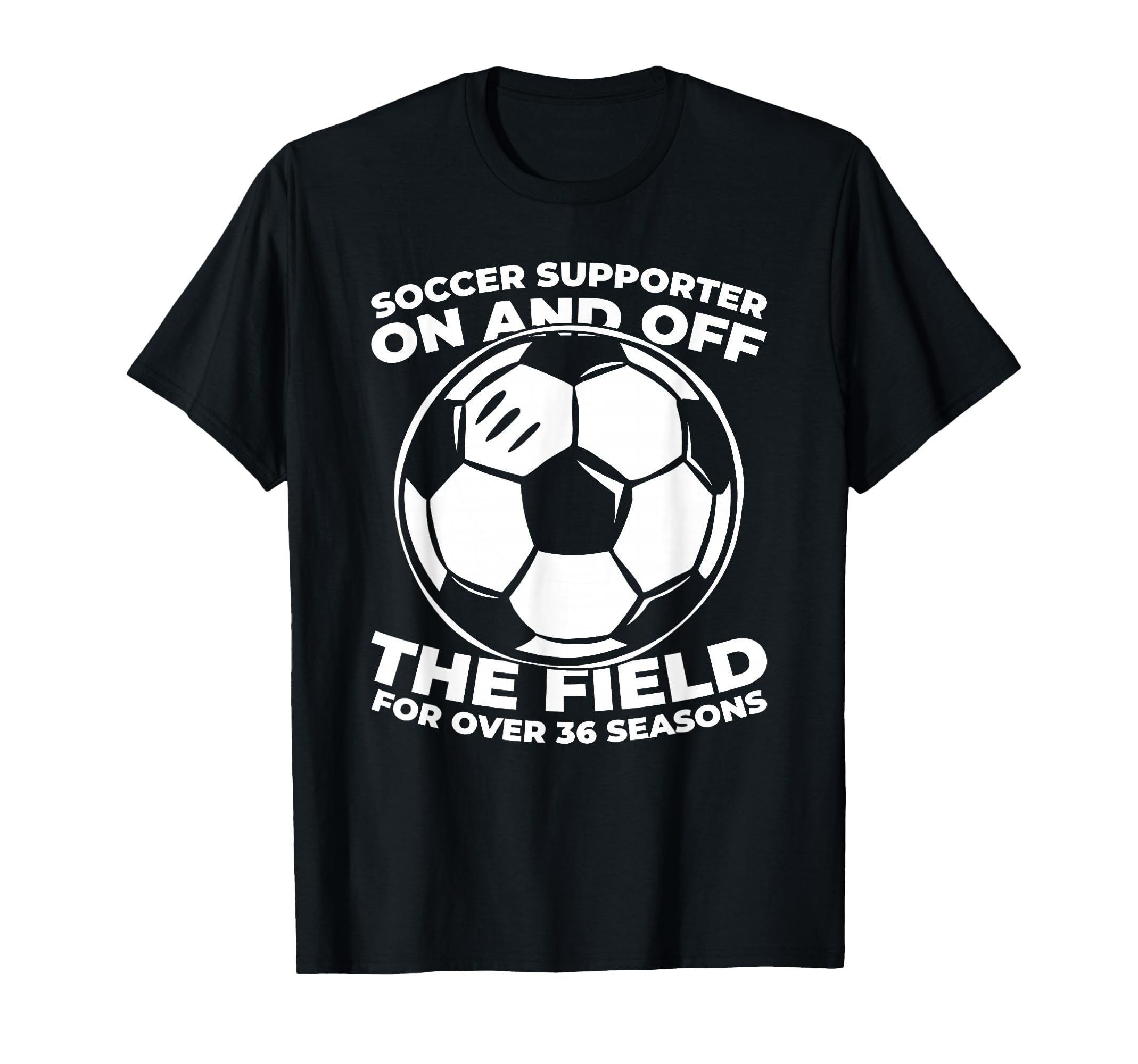 36Th Birthday Player Team Sports Soccer 36 T-Shirt - Unique Graphic Unisex