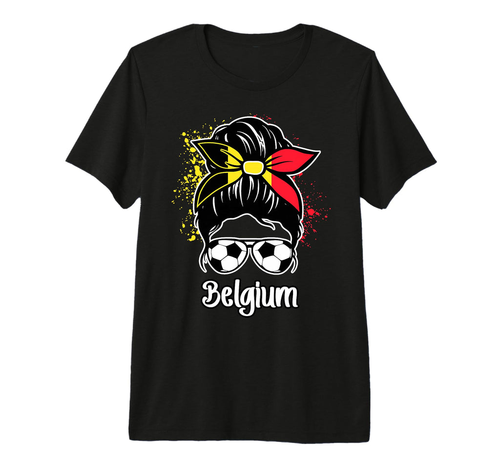 Belgium Football Game Player Soccer Fan T-Shirt - Graphic Print Men Women
