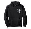 Soccer Coquette Bow Front And Back Hoodie - Novelty Apparel for Adults