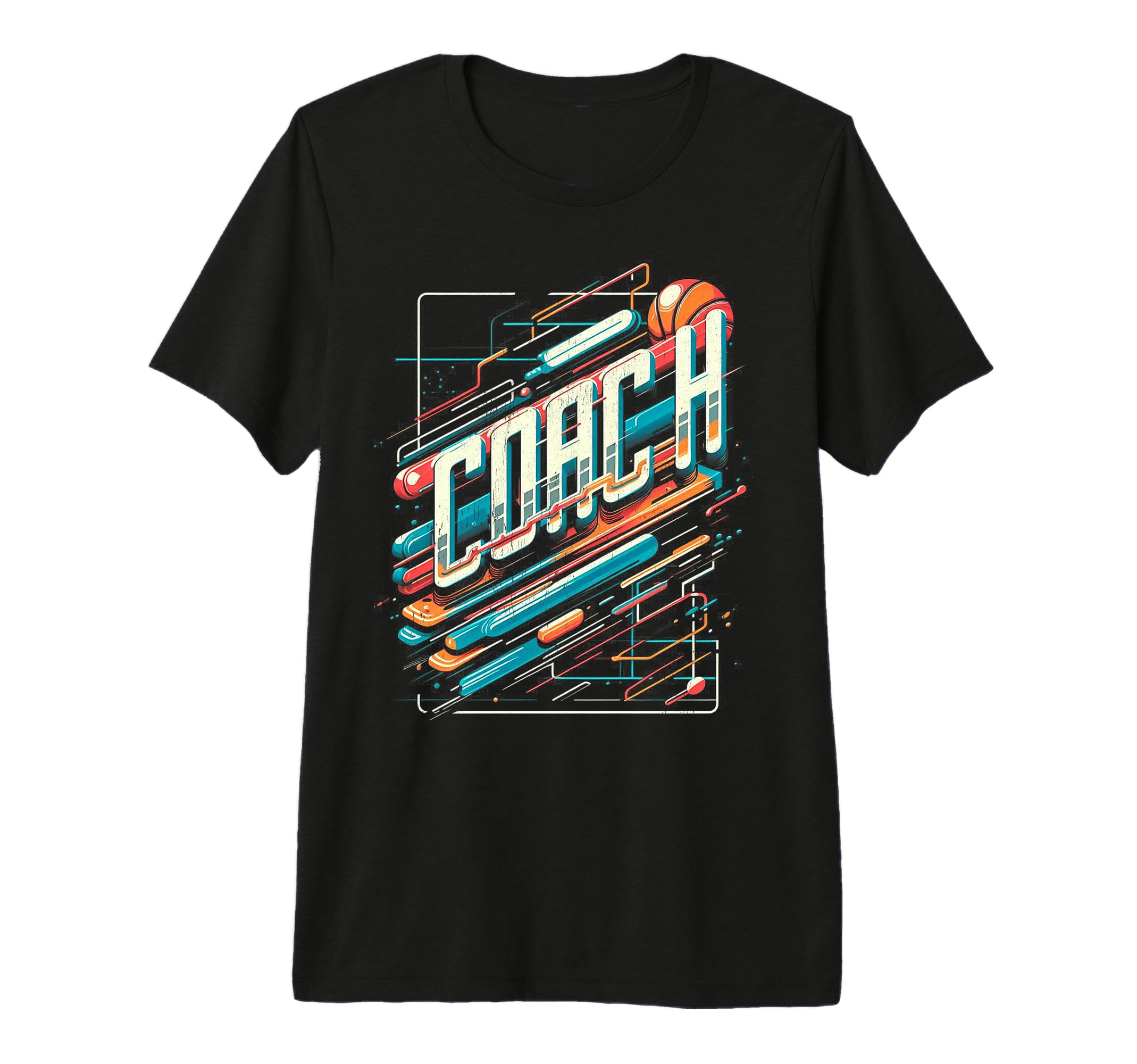 Soccer Coach Training Coaching T-Shirt - Unique Graphic for Adults