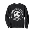 Pottawattamie County Soccer Sweatshirt - Aesthetic Graphic Unisex