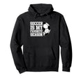Soccer Is Favorite Season Football Hoodie - Fun Novelty Design for Adults