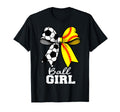 Ball Soccer Softball Coquette Bow T-Shirt - Fun Novelty Design Men Women