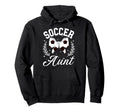 Soccer Aunt Coquette Soccer Player Hoodie - Custom Art Print Men Women