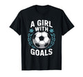 Goal Keeper Quotes Soccer Lover Player T-Shirt - Streetwear Style Unisex