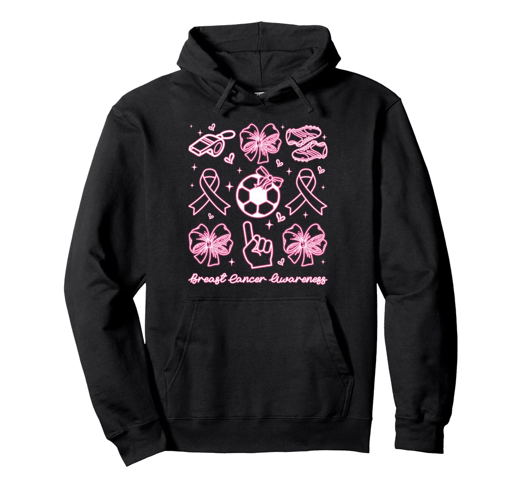 Breast Cancer Awareness Warriors Hoodie - Fun Novelty Design Men Women