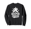 Ice Hockey Keeper Mama Ice Hockey Sweatshirt - Trendy Graphic Unisex