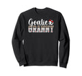 Soccer Goalie Granny Leopard Sweatshirt - Novelty Apparel for Adults