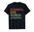 Sarcastic Husband Dad Goalie Legend T-Shirt - Casual Everyday Wear Unisex