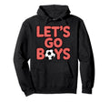 Lets Go Soccer Mom Sunday Game Day Sport Hoodie - Trendy Graphic Men Women