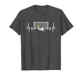 Water Polo Player Pulse Heartbeat Goalie T-Shirt - Trendy Graphic Unisex