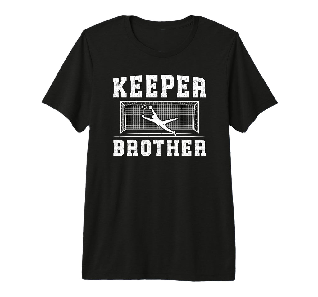 Soccer Keeper Brother Soccer Goalie T-Shirt - Minimalist Print Men Women
