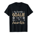 My Favorite Goalie Calls Me Auntie T-Shirt - Trendy Graphic for Adults