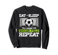 Coaching Soccer Dad Coach Soccer Sweatshirt - Graphic Print for Adults