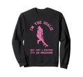 Field Hockey Im Goalie Goalkeeper Sweatshirt - Custom Art Print for Adults