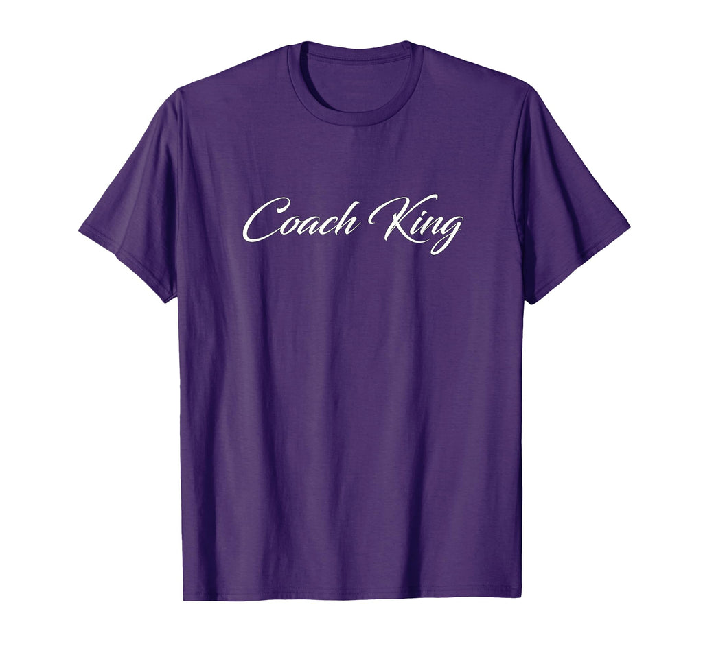 Coach King T-Shirt - Trendy Graphic Men Women