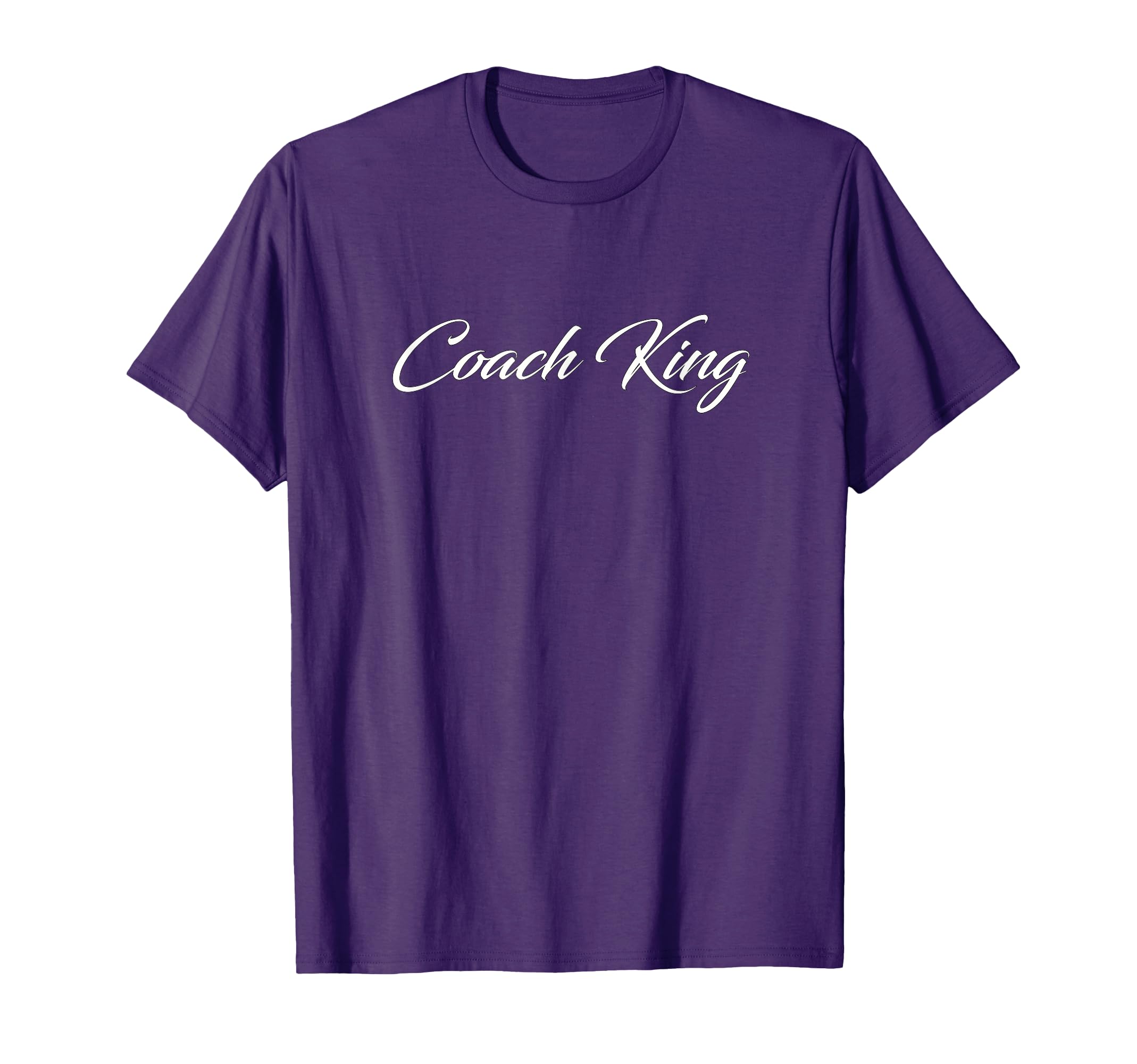 Coach King T-Shirt - Trendy Graphic Men Women
