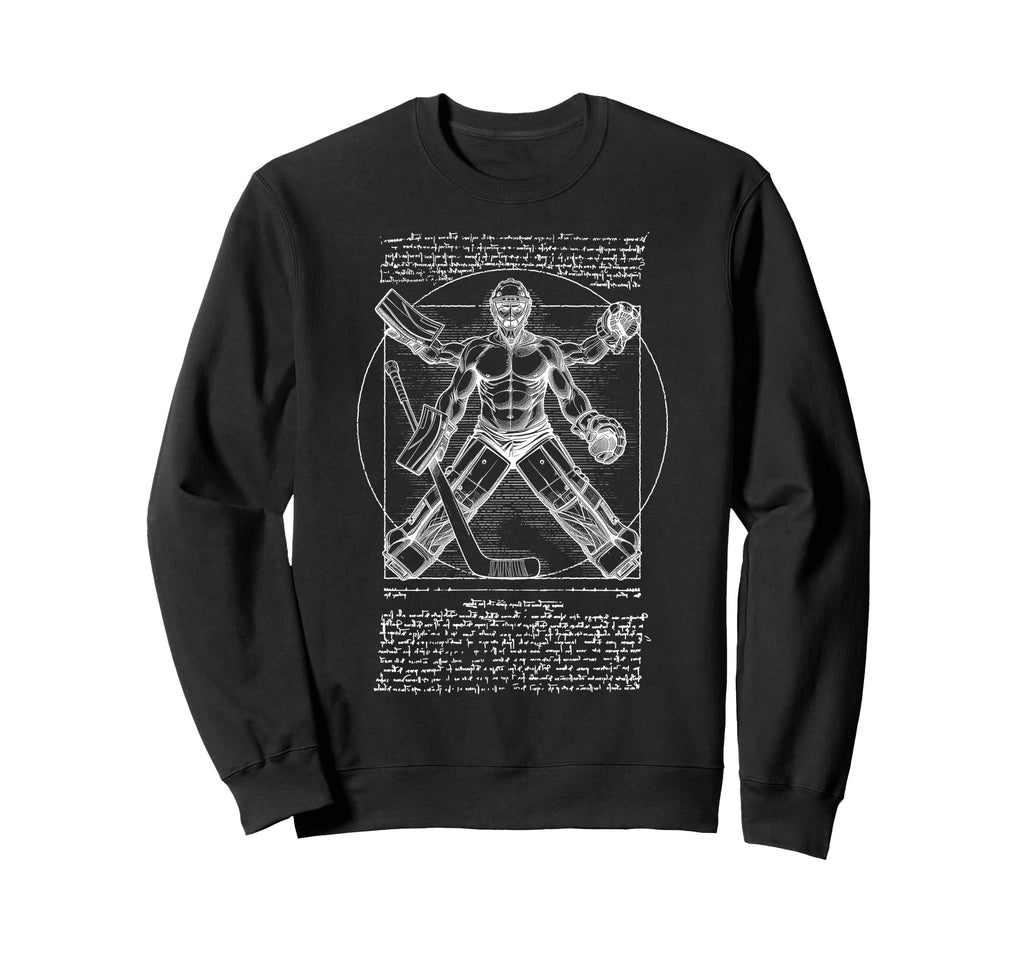 Ice Hockey Goalie Goalkeeper Sweatshirt - Streetwear Style Men Women