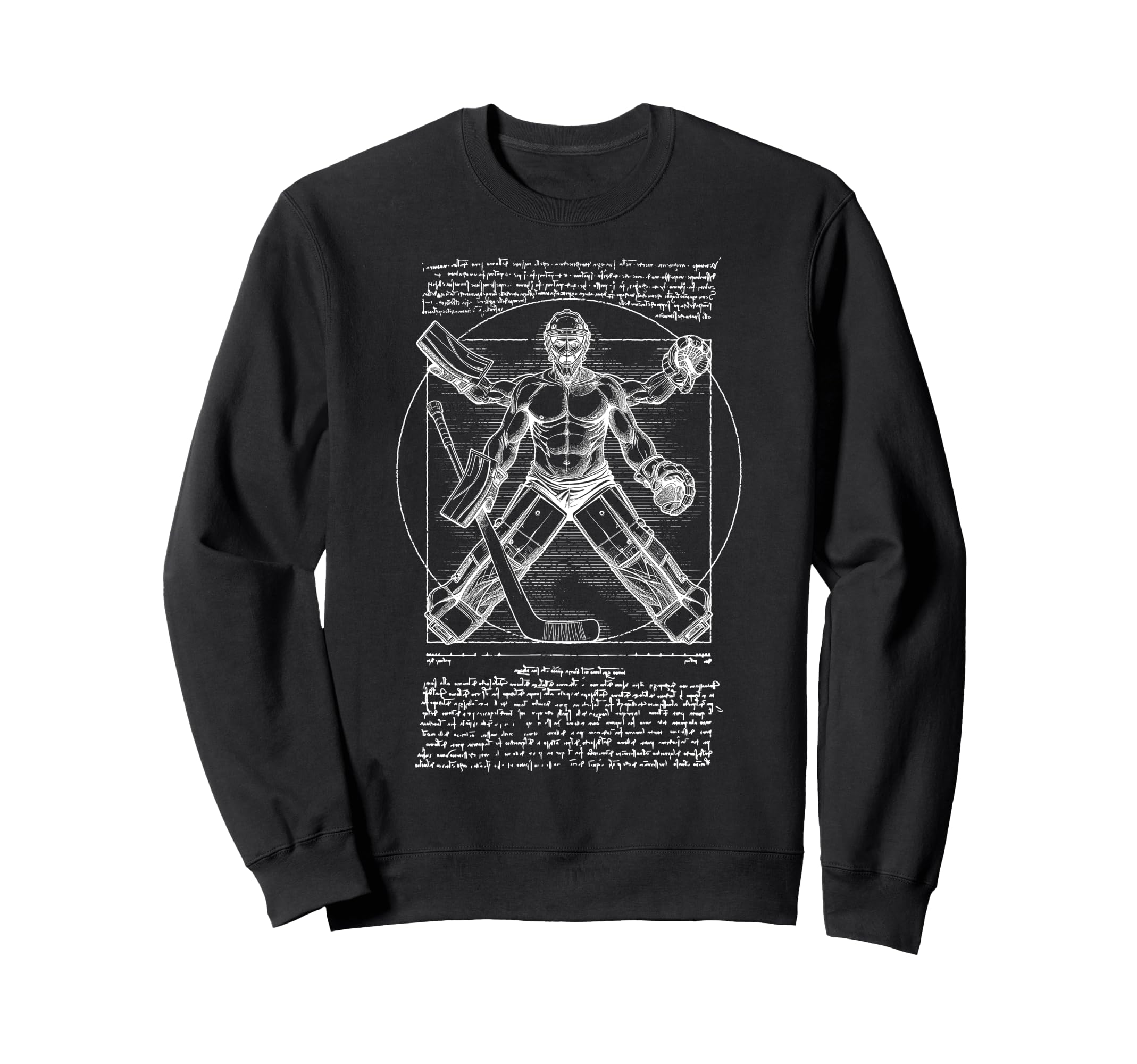 Ice Hockey Goalie Goalkeeper Sweatshirt - Streetwear Style Men Women