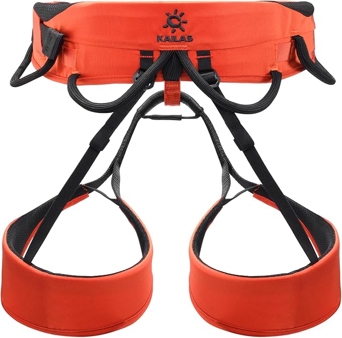 KAILAS Kids Rock Climbing Harness Child Safety Belt Climbing Gear Adjustable Lightweight Indoor Gyms Beginners Youth
