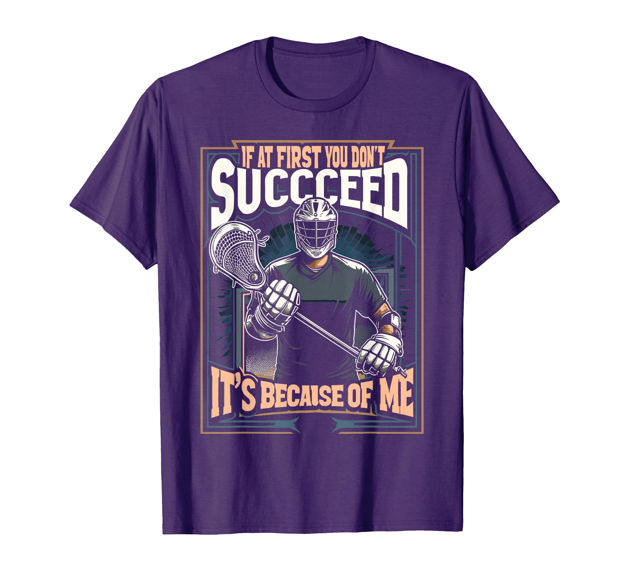Lacrosse Lacrosse Player Lacrosse Goalie T-Shirt - Unique Graphic Unisex