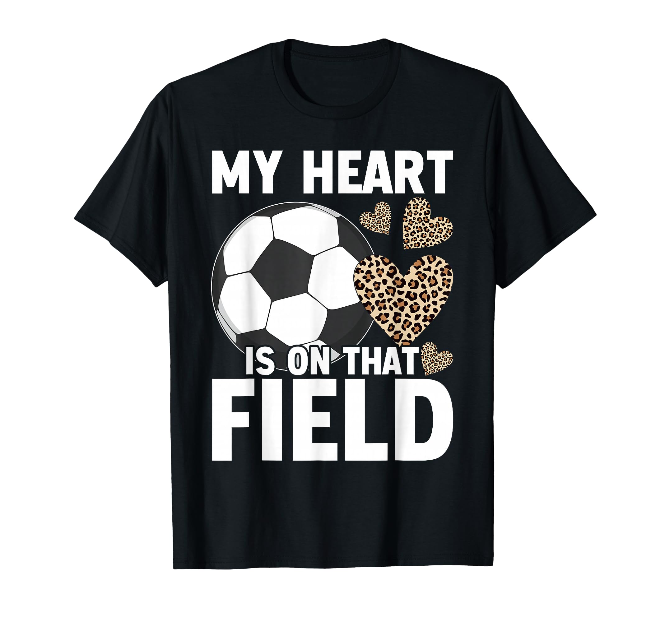 My Heart Is That Field Soccer Mom T-Shirt - Aesthetic Graphic Men Women