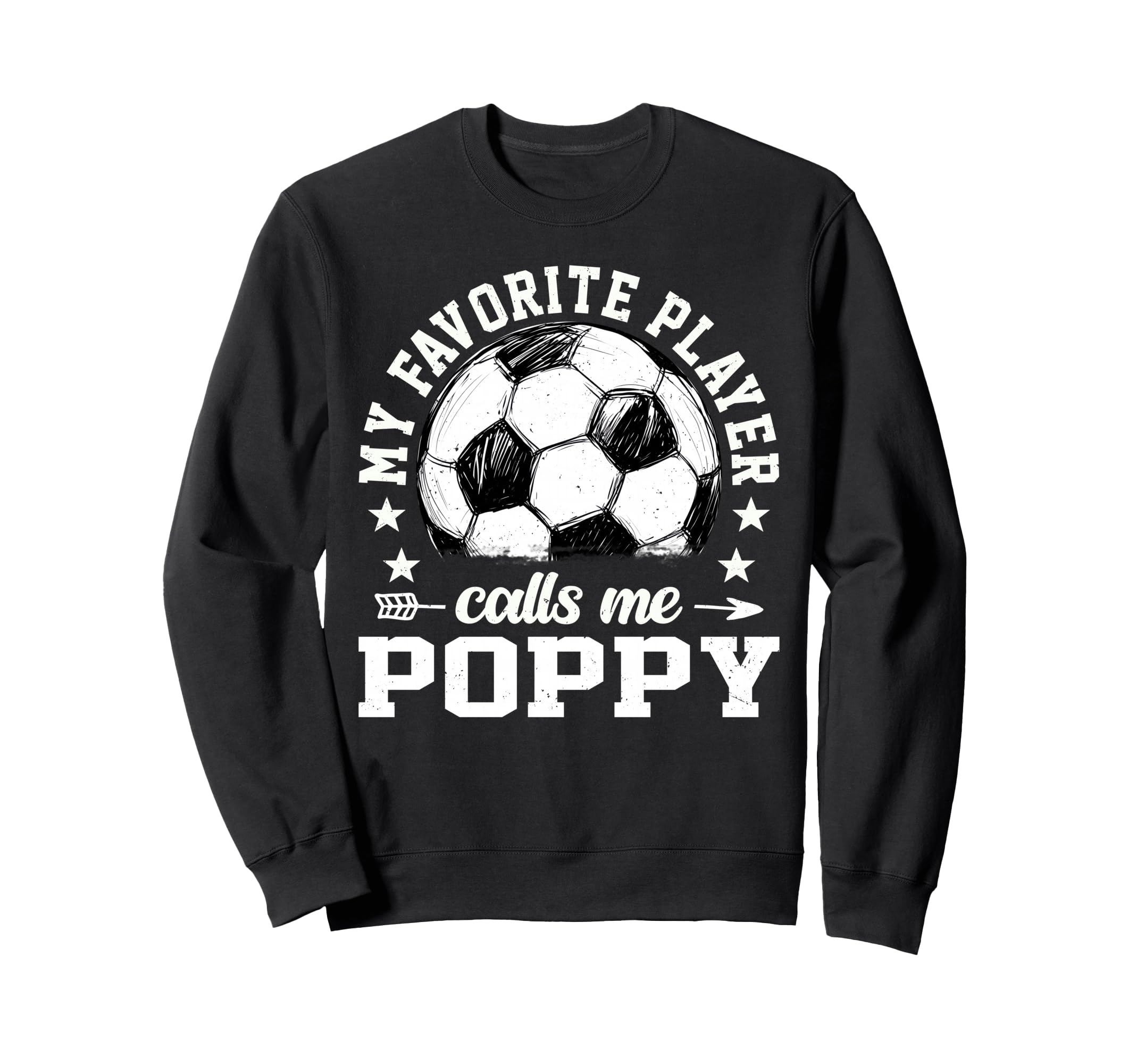 Soccer Player My Favorite Player Sweatshirt - Fun Novelty Design Unisex