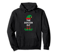Soccer Elf Santa Elves Sporty Matching Hoodie - Unique Graphic Unisex