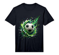 Soccer Ball Lover Soccer Fan T-Shirt - Casual Everyday Wear Unisex