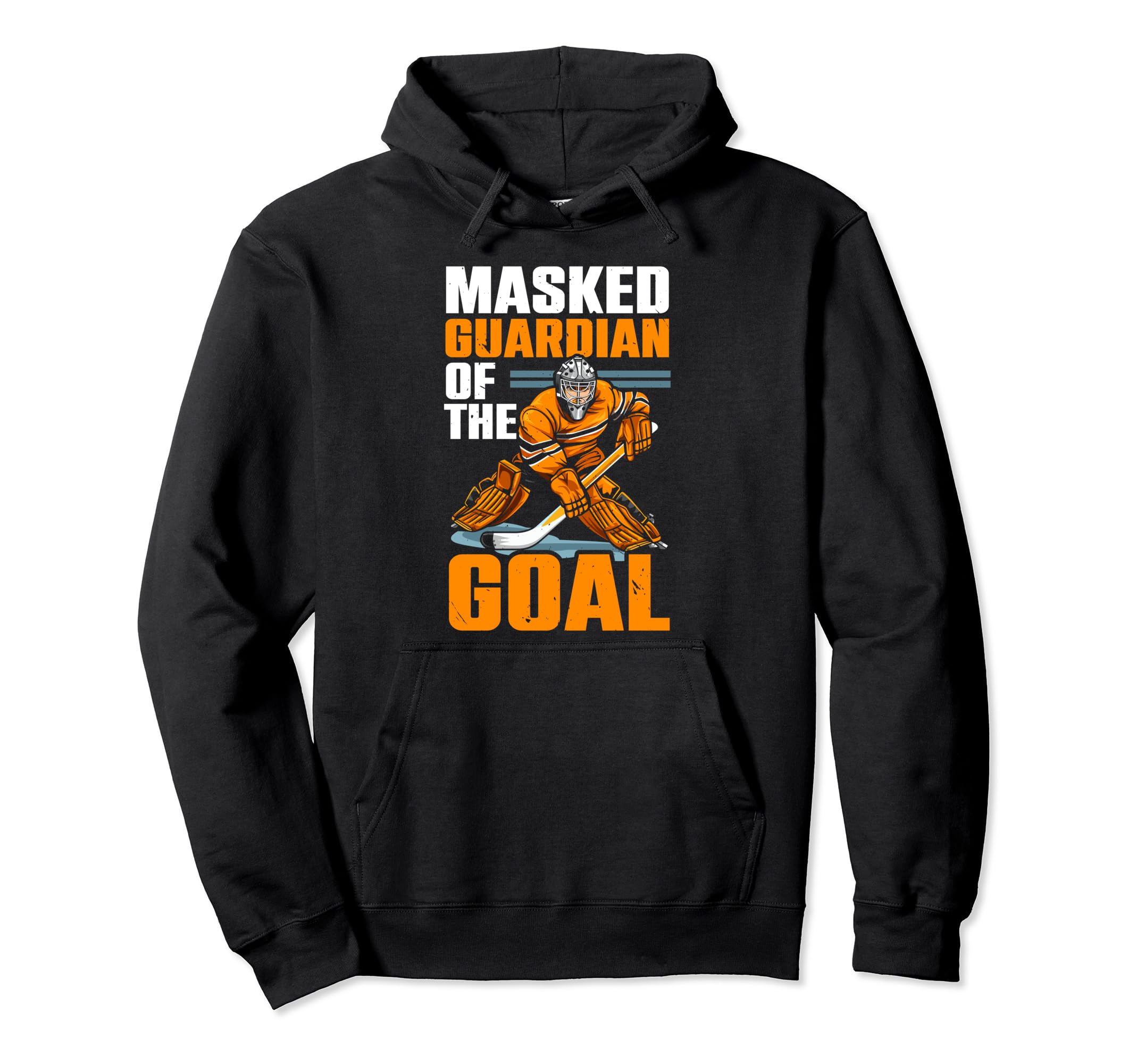 Ice Hockey Goalie Goaltender Keeper Hoodie - Graphic Print Men Women