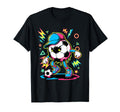 Arcade Soccer Ball T-Shirt - Aesthetic Graphic for Adults