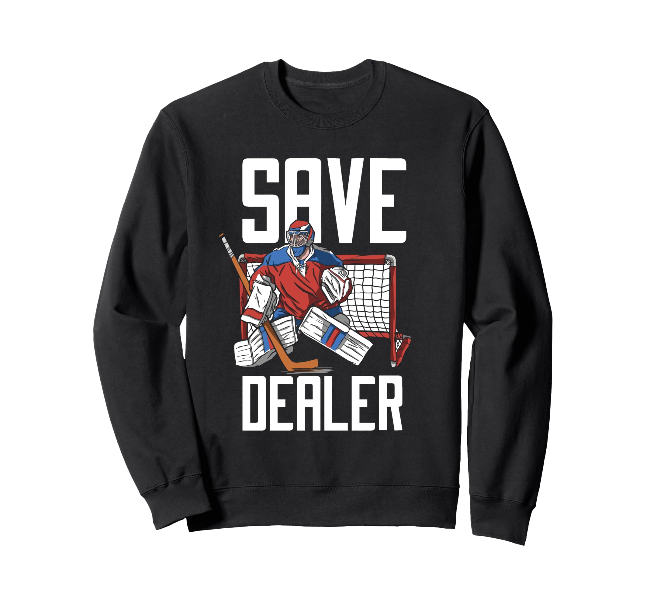 Ice Hockey Goalie Goalkeeper Goalie Sweatshirt - Graphic Print Men Women