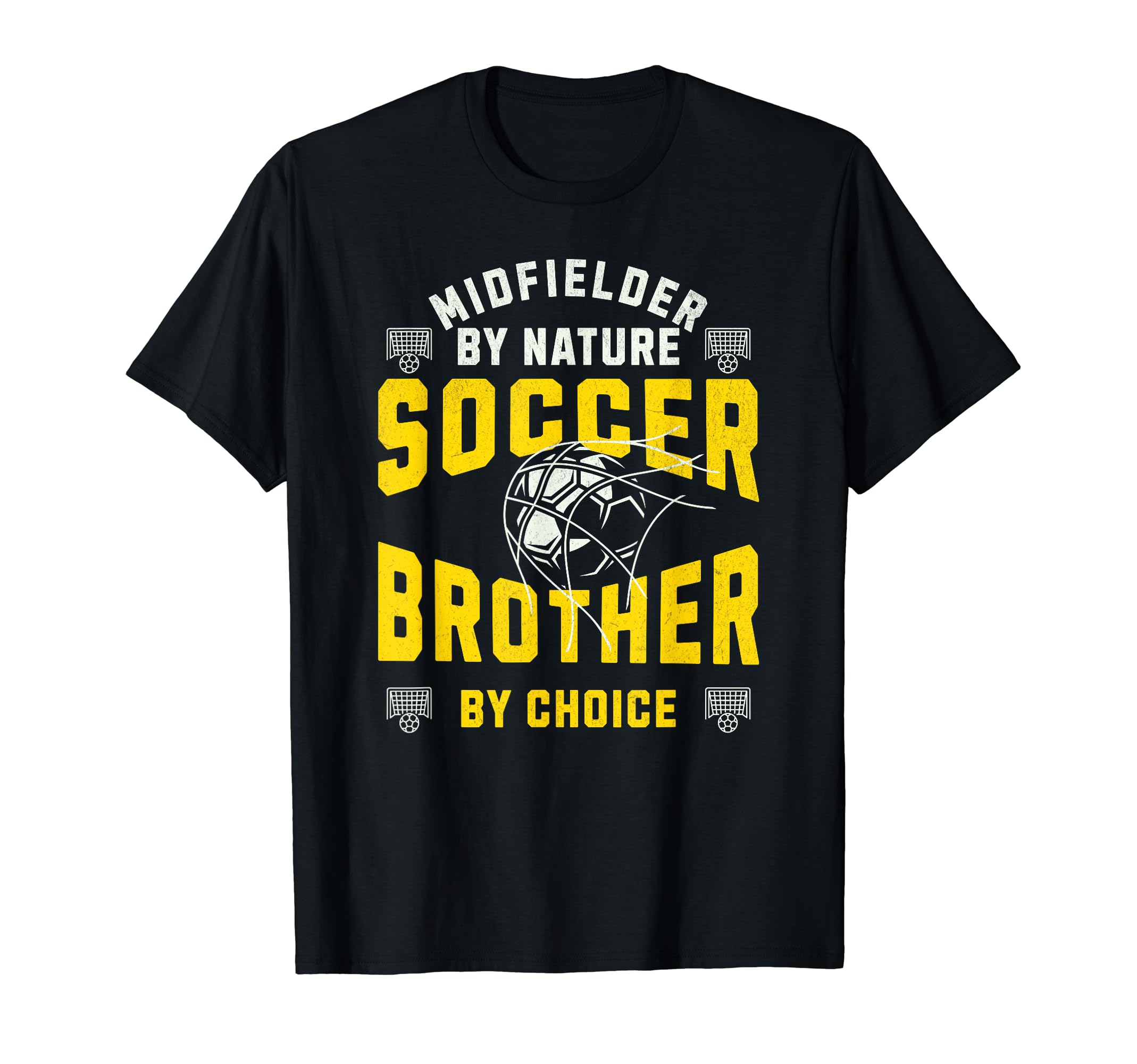 Midfielder Nature Soccer Player Brother T-Shirt - Novelty Apparel Unisex