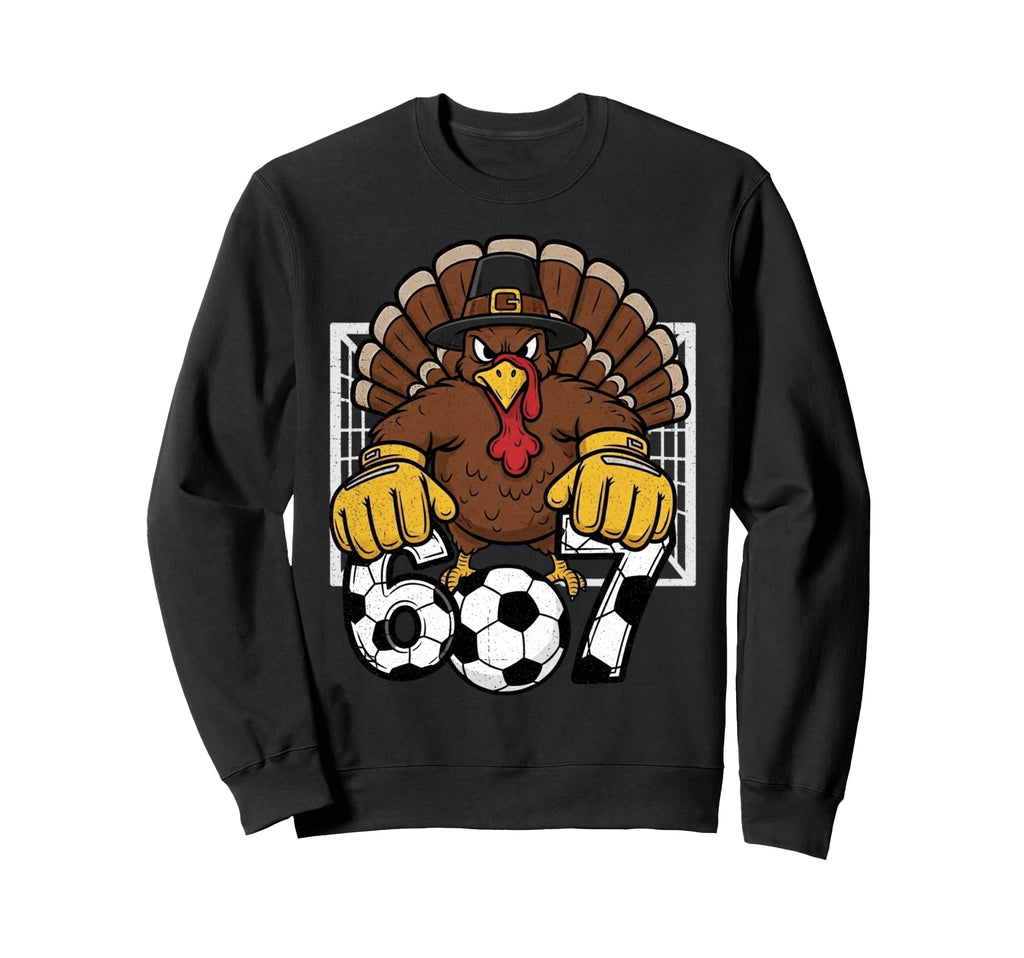 Turkey Goalie Soccer 67 Six Seven Sweatshirt - Graphic Print Unisex