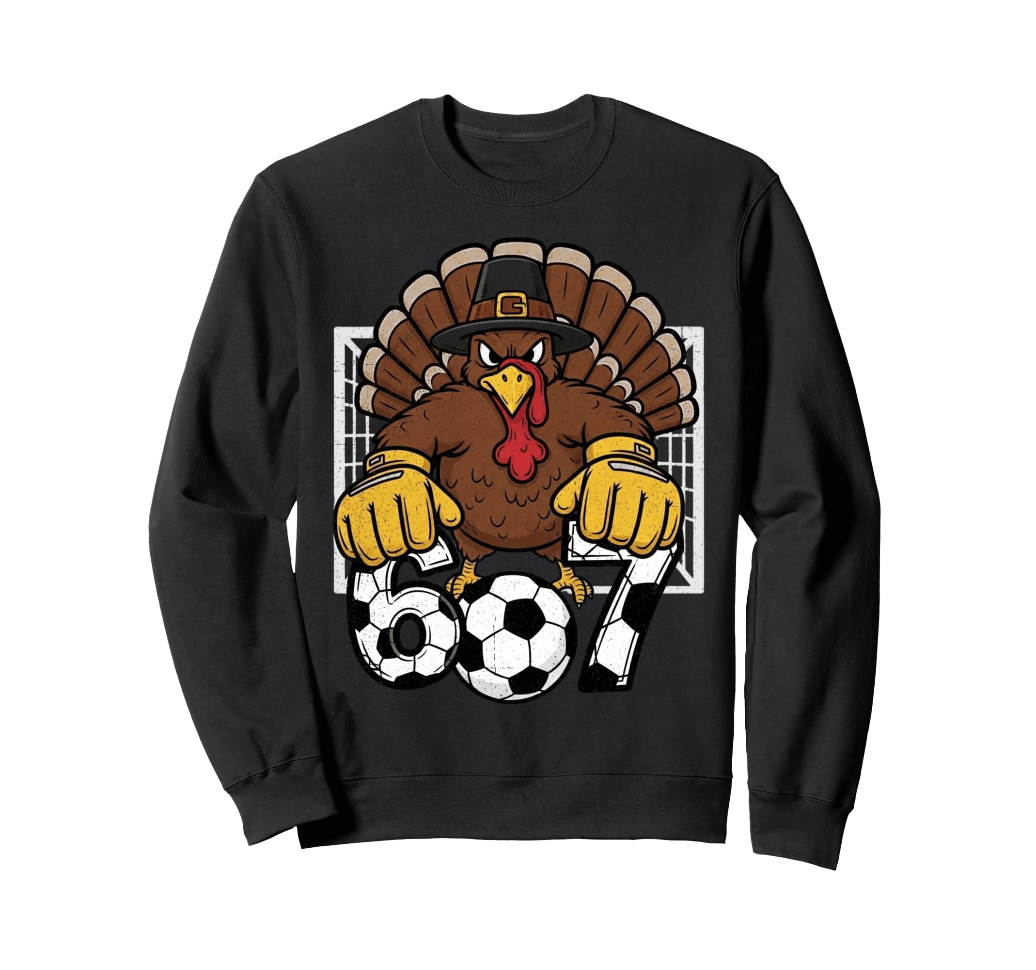 Turkey Goalie Soccer 67 Six Seven Sweatshirt - Graphic Print Unisex