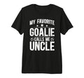 Mens Proud Soccer Goalie Uncle Soccer T-Shirt - Novelty Apparel for Adults