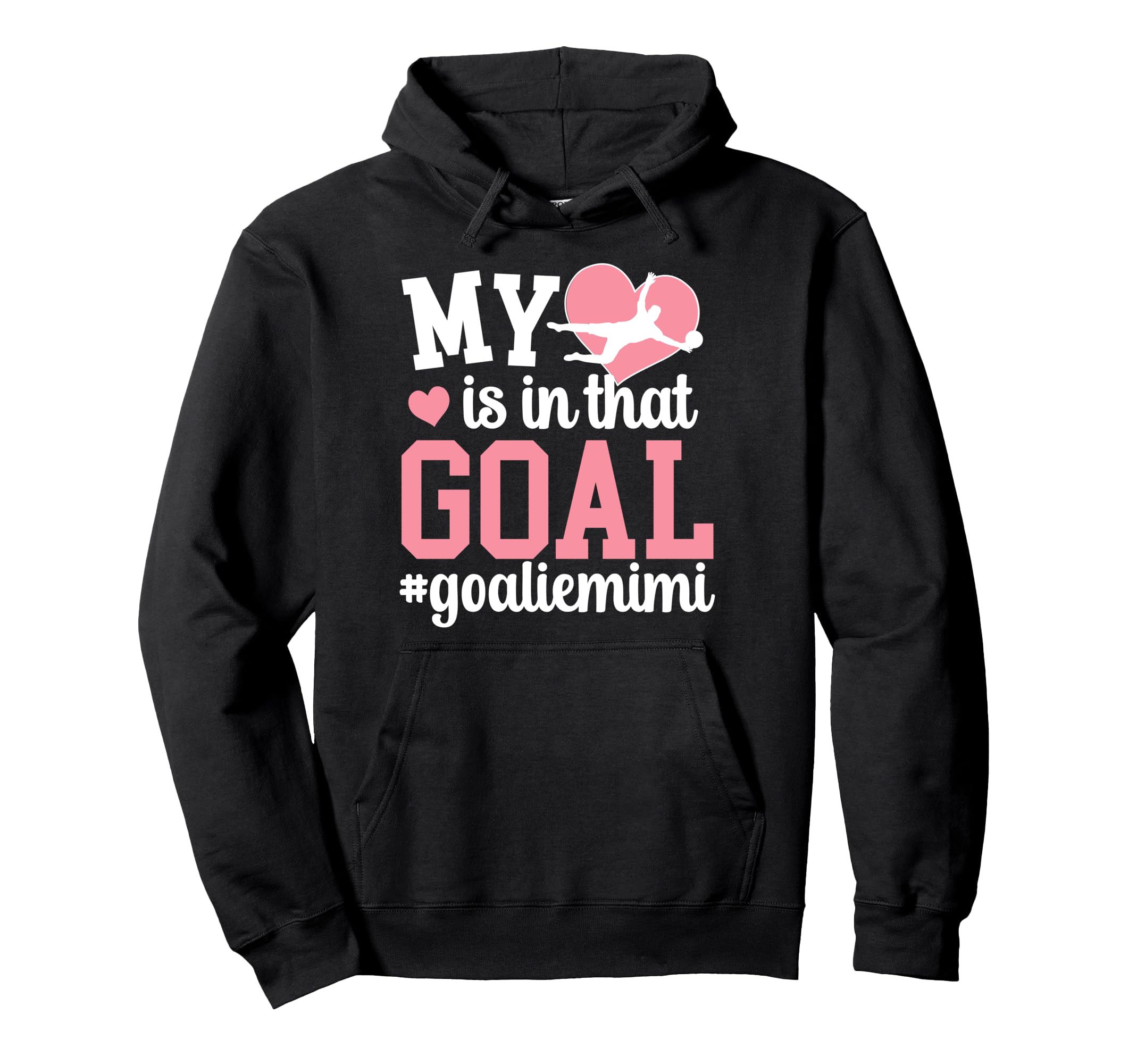 Proud Soccer Goalie Mimi Soccer Hoodie - Aesthetic Graphic for Adults