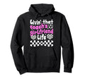 Soccer Coachs Girlfriend Life Hoodie - Casual Everyday Wear Men Women
