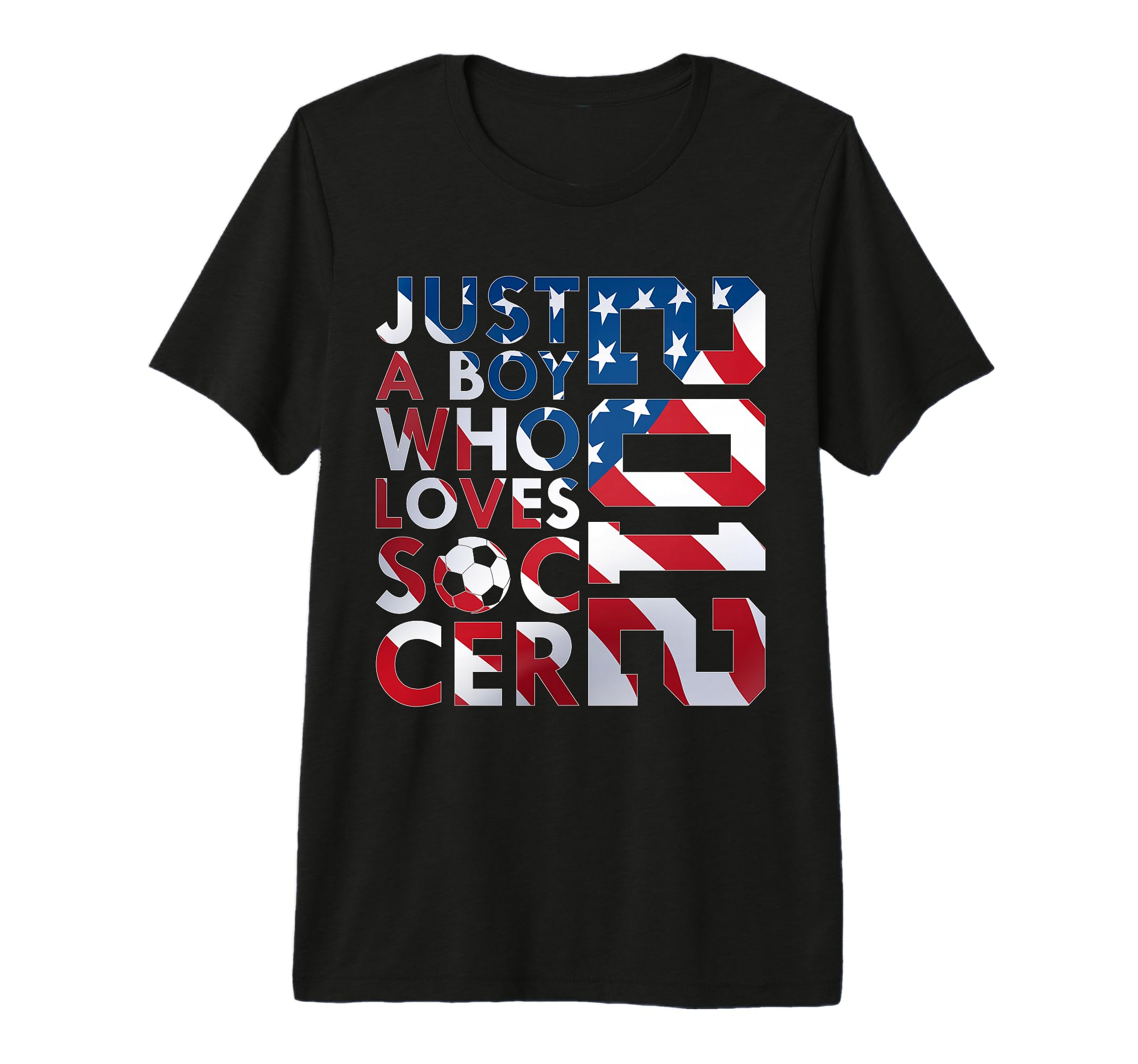 Mens 2012 Just Who Loves Soccer 14Th T-Shirt - Streetwear Style Unisex