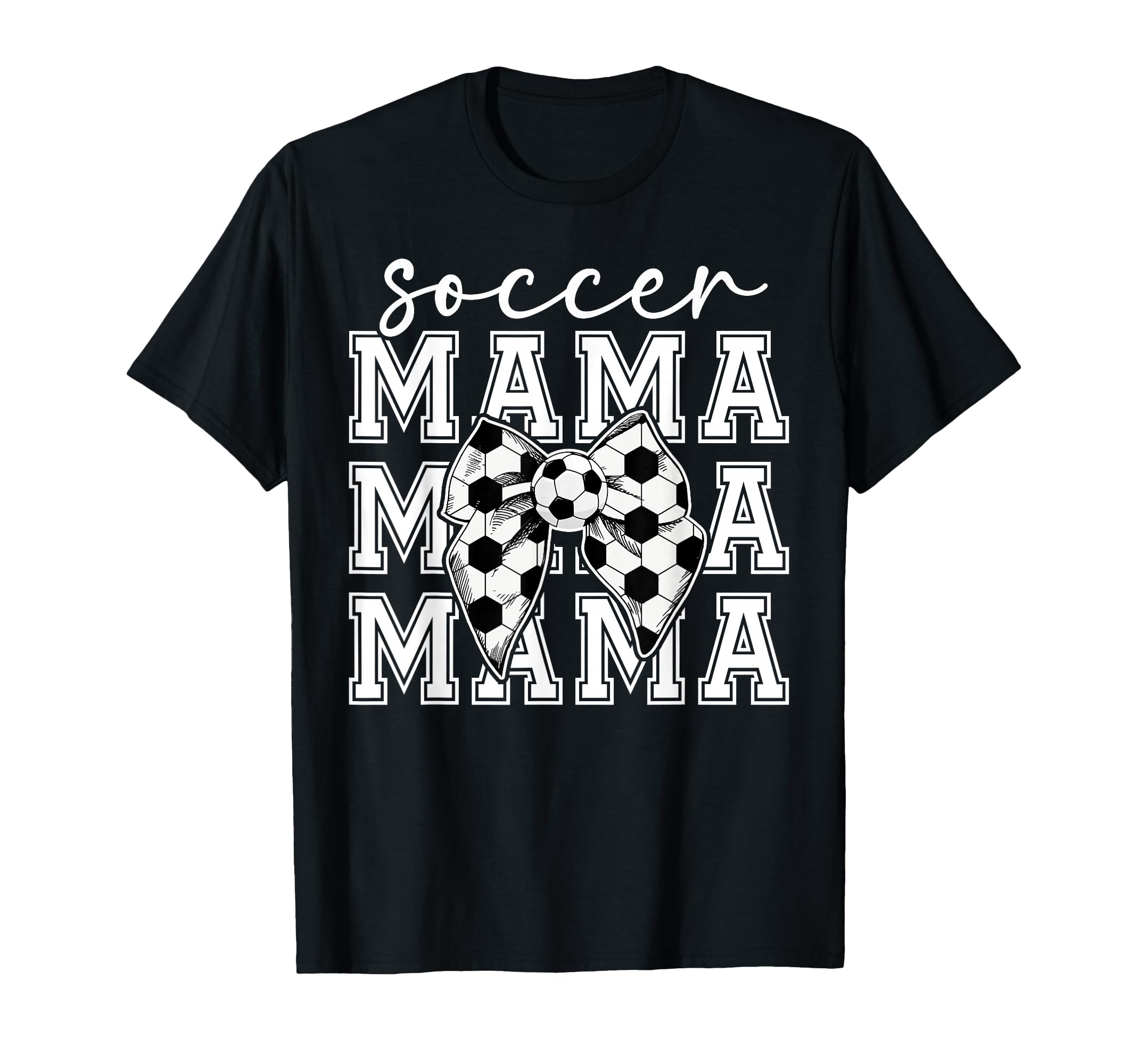 Soccer Mama Coquette Soccer Mom T-Shirt - Novelty Apparel for Adults